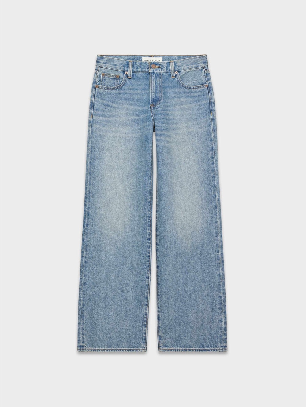 Denim Forum Farrah Lo-Rise Wide